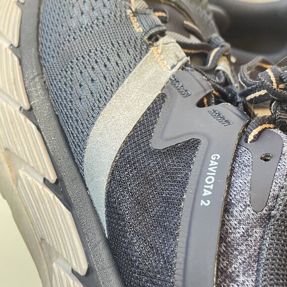 Hoka One One Women's Size 8 Gaviota 2 Running Shoe Navy and Peach - Picture 15 of 16